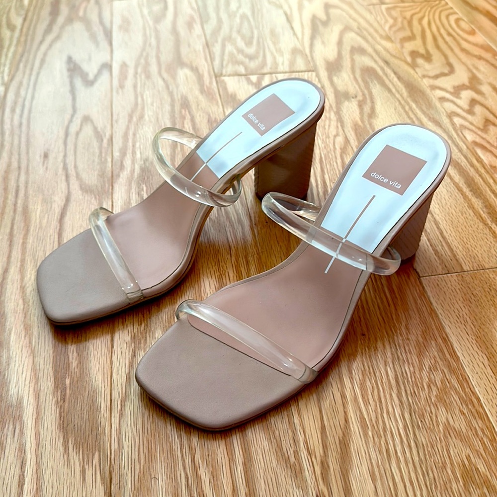 Dolce Vita Noles Strappy Heel Slide Sandals